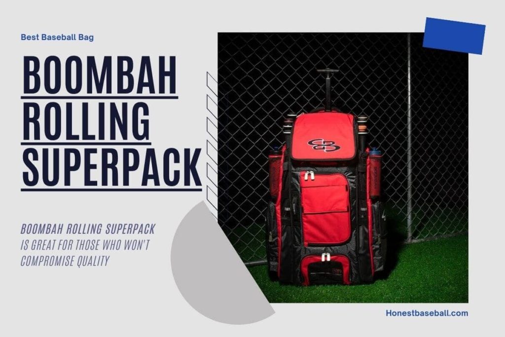 Boombah Rolling Superpack is great for those who won't compromise quality - Best Baseball Accessories