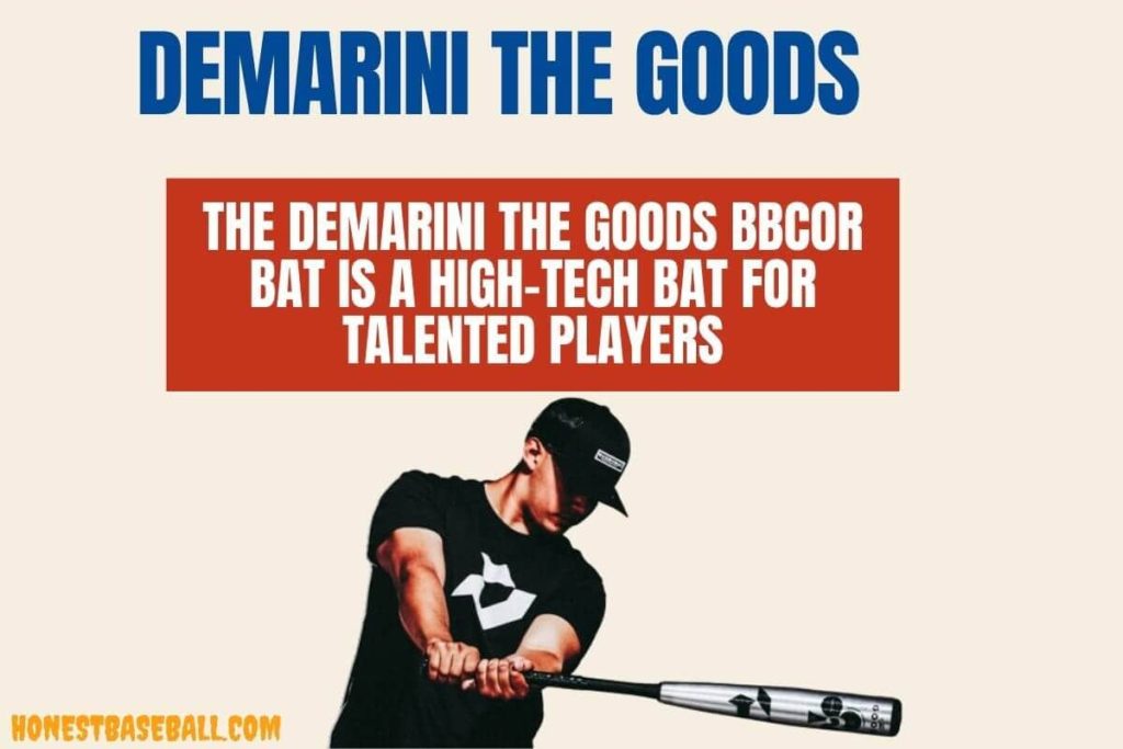 The DeMarini The Goods BBCOR bat is a high-tech bat for talented players - Best Baseball Accessories