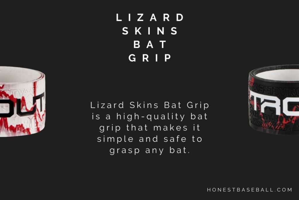 Lizard Skins Bat Grip is a high-quality bat grip that makes it simple and safe to grasp any bat - Best Baseball Accessories
