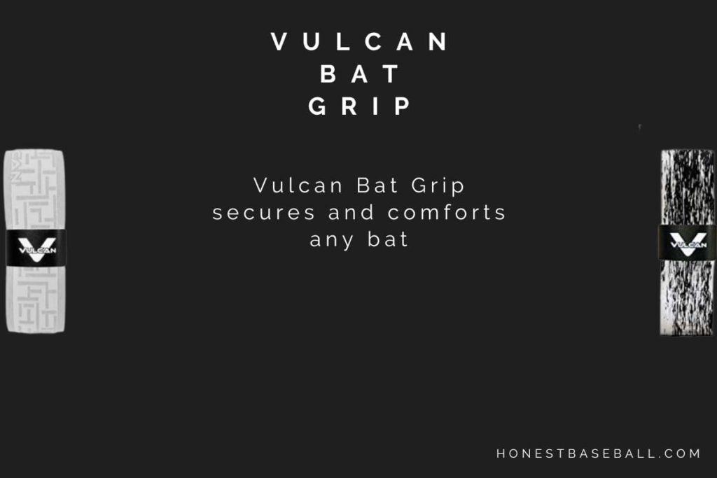 Vulcan Bat Grip secures and comforts any bat - Best Baseball Accessories