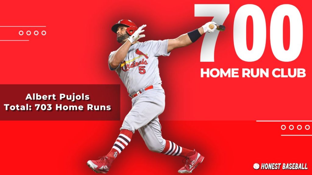 Finally, at the age of 42, Albert Pujols joined the 700 home run club, becoming the successor of his previous generation. 