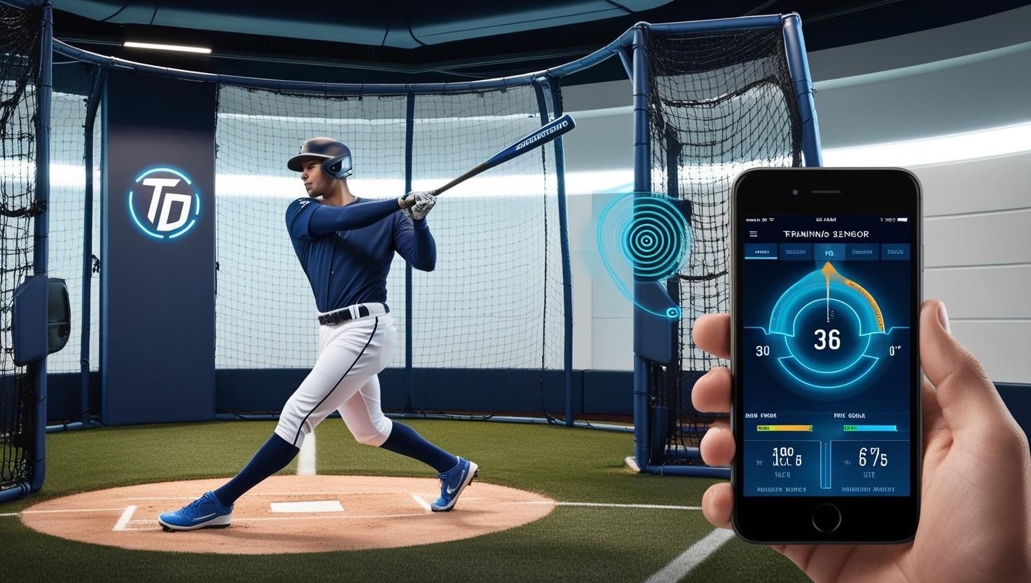 A baseball swing analyzer