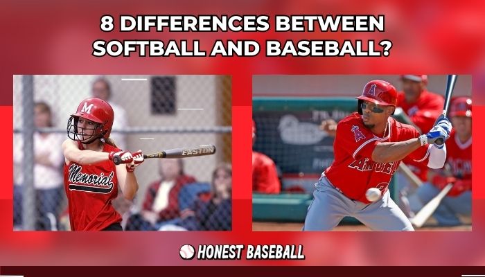 differences between softball and baseball