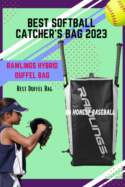 Rawlings Hybrid is The Best Duffel Bag for Softball Catchers