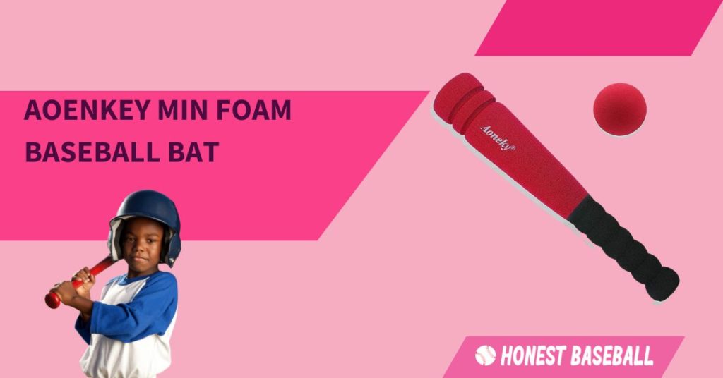 Aoenkey Min Foam Baseball Bat can be used by children since 1 yo