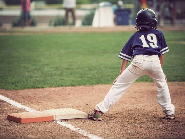 Helmet is essential for youth baseball players