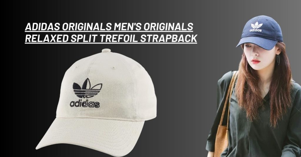 Adidas Split Trifoil is very Budget-Friendly white baseball cap