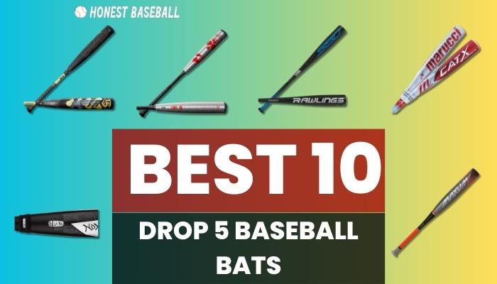 best drop 5 baseball bats