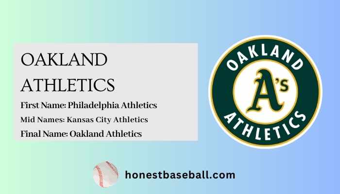 Nickname Origin of Oakland Athletics
