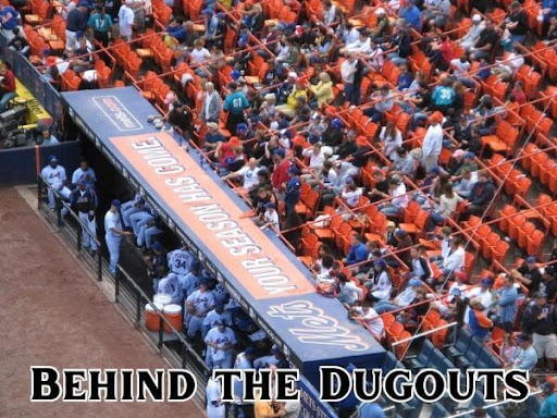 Behind the Dugouts