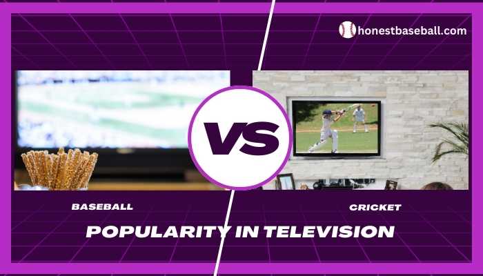 Baseball and Cricket Popularity in Television Rating