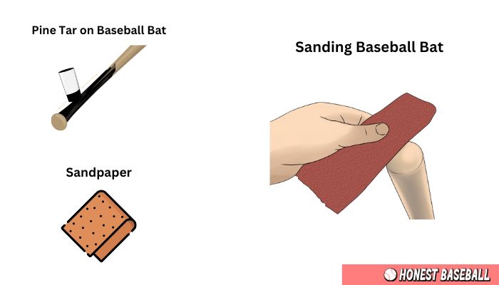 How to remove pine tar from a baseball bat.