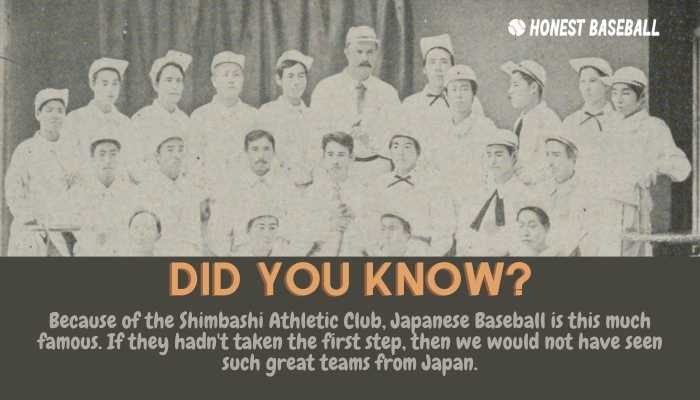 A Fact about the First Team in Japan Baseball