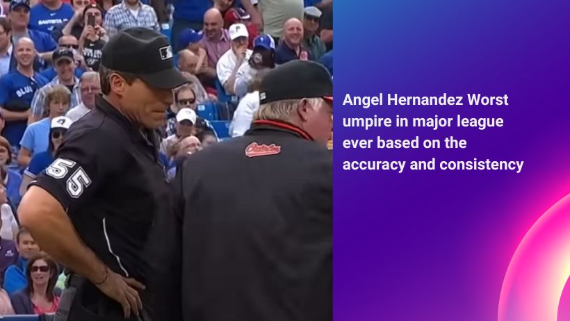  Angel Hernandez second worst umpire in MLB