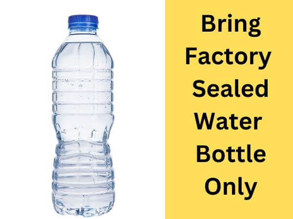 Bring Factory Sealed water bottle only (1)