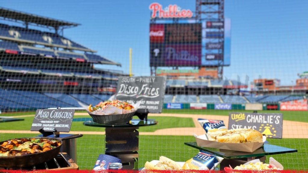 Citizens Bank Park now features 1883 Burger Co, Uncle Charlie’s Steaks, South Philly disco fries _ Mexican street popcorn, Greens _ Grains