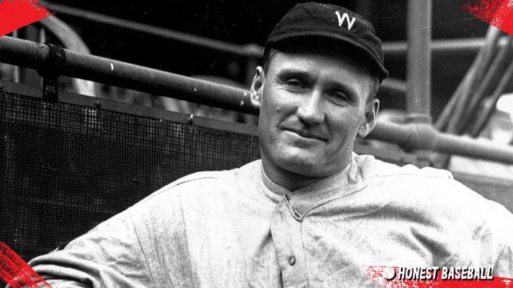 Walter Johnson ranks among the best baseball players of all time