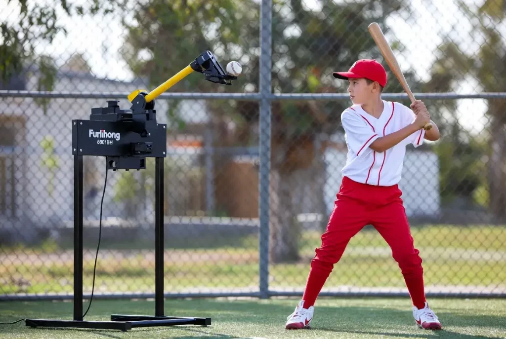 Furlihong 6801BH Baseball Soft Toss Machine