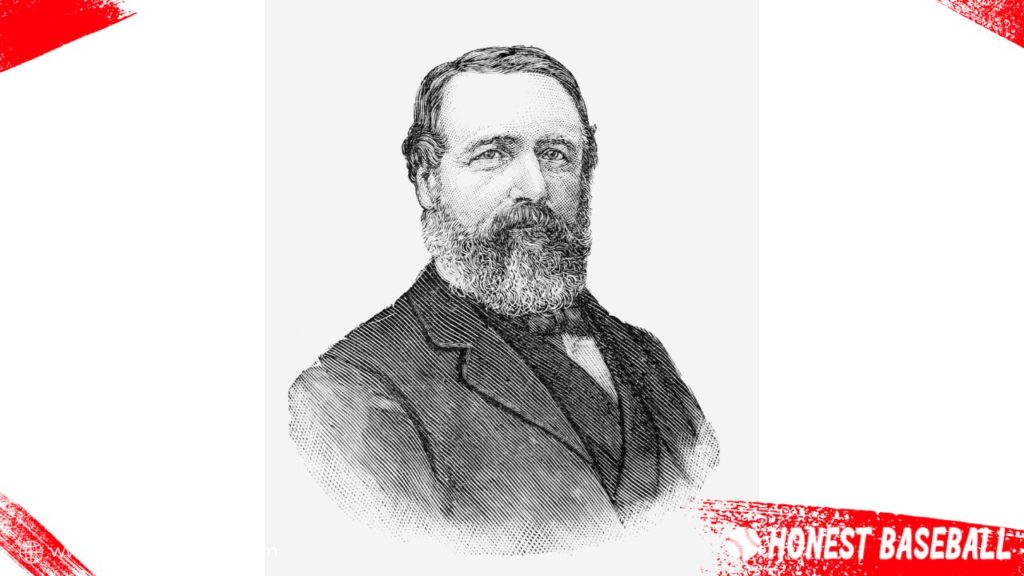 A portrait of Henry Chadwick, who originated the K symbol for denoting strikeouts