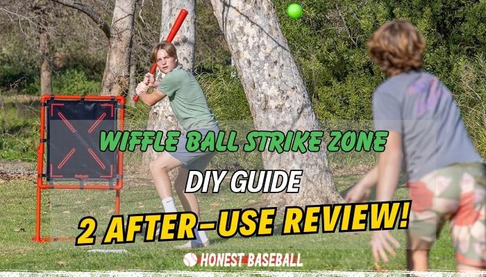 a pitcher is pithcing on Wiffle Ball Strike Zone