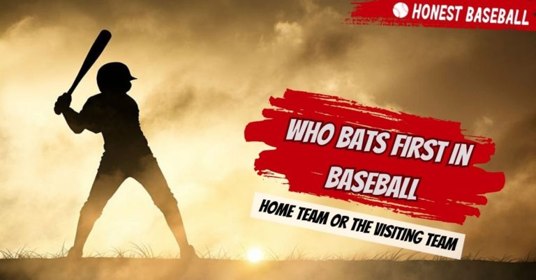 who bats first in baseball