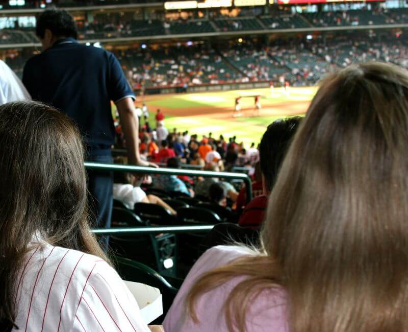 Team popularity is another factor when going to a baseball match