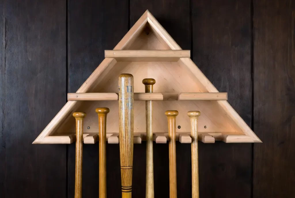 Best baeball bat rack hanging capacity