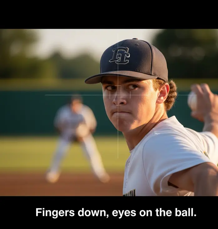 physics of eyes while drilling baseball