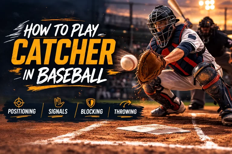 How to play catcher in baseball