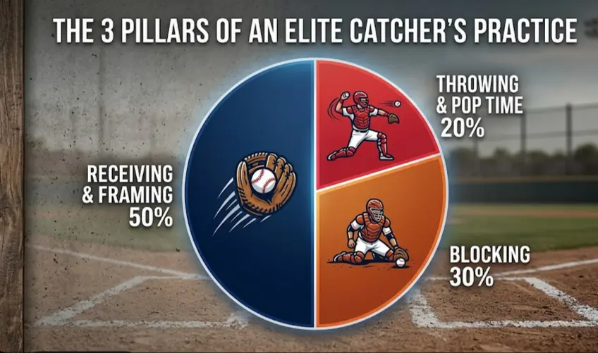 Three pilloar of an elite catcher's practice