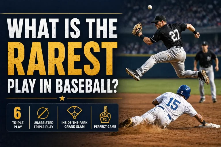What is the rarest play in baseball?