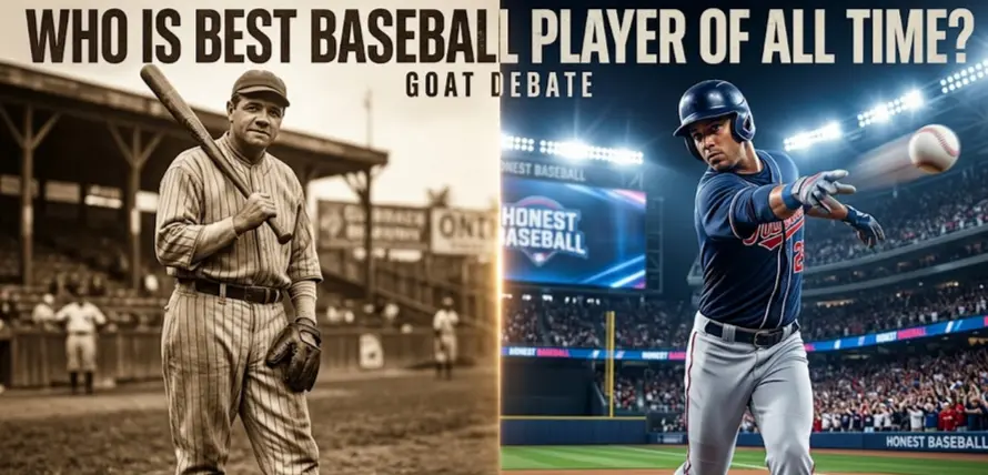 Who is the Best Baseball Player Old school vs modern baseball player representing the GOAT debate