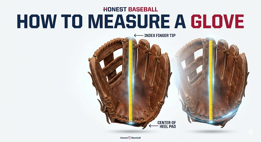 how to measure a baseball glove