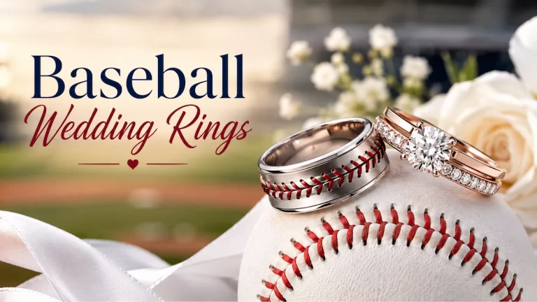 Baseball wedding ring